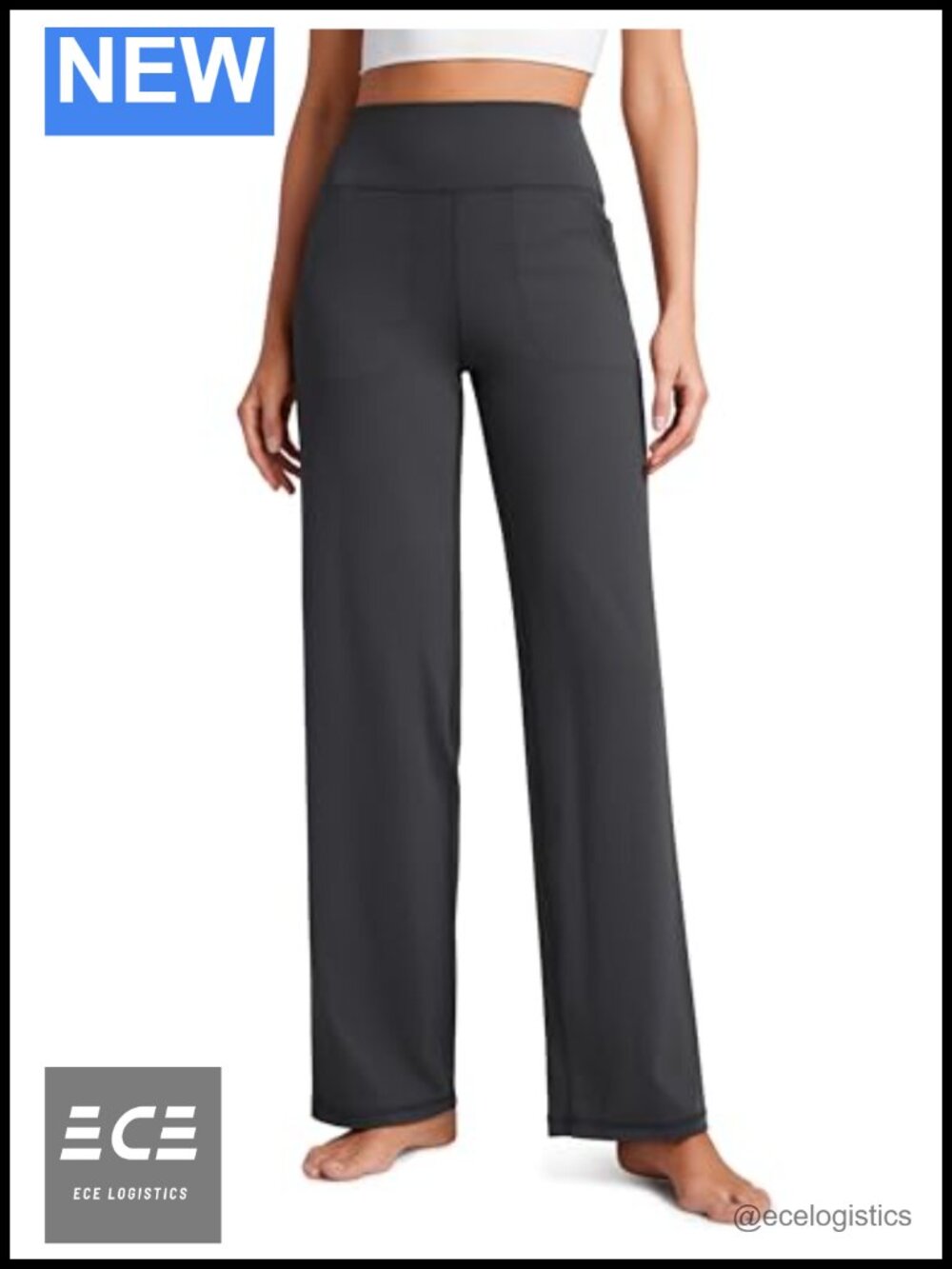 CRZ YOGA Butterluxe Wide Leg Yoga Pants High Rise 31" Inseam